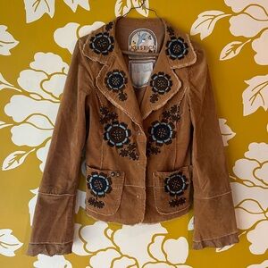 Joystick Johnny Was for Neiman Marcus Corduroy Jacket